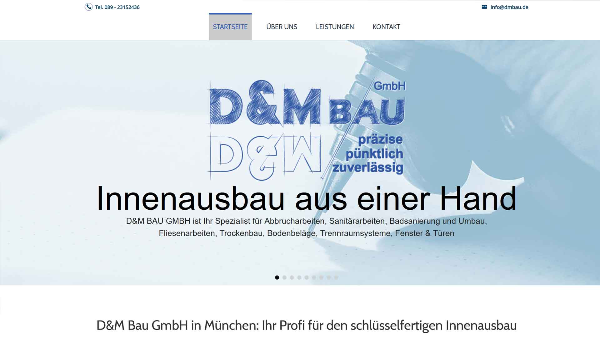 Referenzprojekt von Webagency Munich